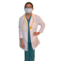 Kids Nurse Costume with Stethoscope