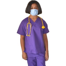 Kids Nurse Costume with Mask