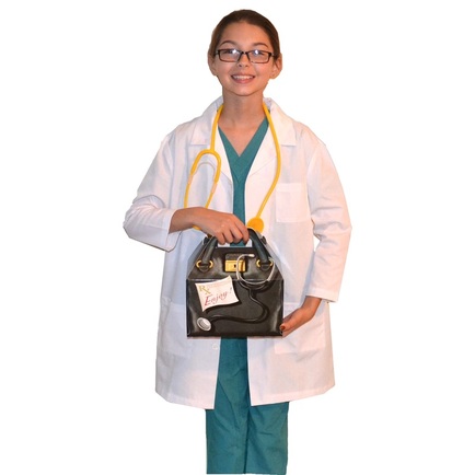 Kids Doctor Costume with Lab Coat and Scrubs
